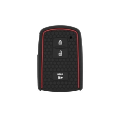 Husa pentru cheie Toyota Prius C, Prius V, RAV4, Tundra, 4Runner - Techsuit Car Key Case (2032.01) - Negru Negru