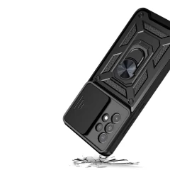 Husa pentru Samsung Galaxy A52 4G / A52 5G / A52s 5G - Techsuit CamShield Series - Negru Negru