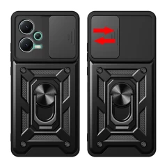 Husa pentru Xiaomi Redmi Note 12 5G / Poco X5 - Techsuit CamShield Series - Negru Negru