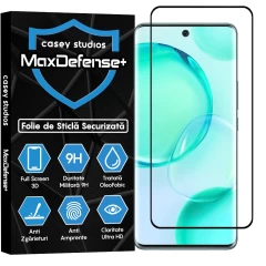 Folie Sticla CASEY STUDIOS compatibila cu Honor 50 / Huawei nova 9, Full Glue, Duritate Militara, Ultra HD, Anti Zgarieturi, Anti Amprente, Anti Socuri, Margini Negre Negru
