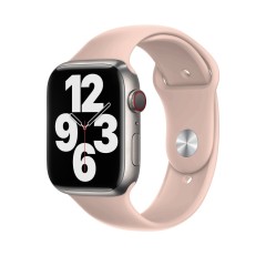 Curea Apple Watch 1/2/3/4/5/6/7/8/SE/Ultra - 42/44/45/49 MM - M / L - Silicone Sport Casey Studios Casey Studios - Pink Sand