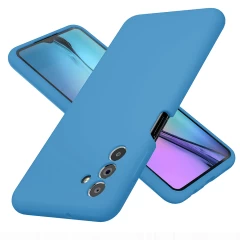 Husa Samsung Galaxy A13 5G/A04s/M13 5G Casey Studios Premium Soft Silicone Cadet Blue 