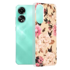 Husa pentru Oppo A78 4G - Techsuit Marble Series - Mary Berry Nude Bej
