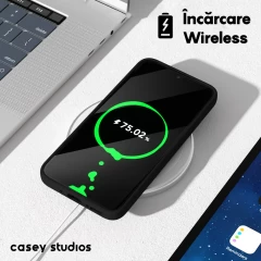 Husa Samsung Galaxy A54 Casey Studios Premium Soft Silicone Negru
