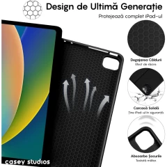 Husa cu Tastatura Iluminata compatibila cu iPad Mini 6 / Mini 7 8.3