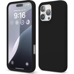 Husa iPhone 16 Pro Max Casey Studios Premium Soft Silicone, de Protectie, Slim, pentru Incarcare Wireless, Margini Ridicate pentru Protectia Ecranului si a Camerelor