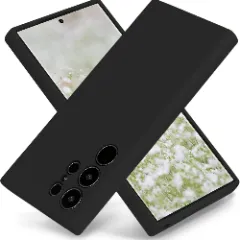 Husa Samsung Galaxy S24 Ultra Casey Studios Premium Soft Silicone Negru 