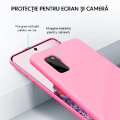 Husa Samsung Galaxy S20 Casey Studios Premium Soft Silicone Roz
