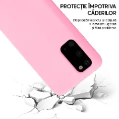 Husa Samsung Galaxy S20 Casey Studios Premium Soft Silicone Roz