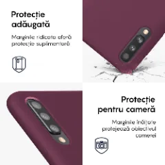 Husa Samsung Galaxy A50 Casey Studios Premium Soft Silicone Burgundy
