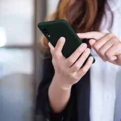 Husa Samsung Galaxy A50 Casey Studios Premium Soft Silicone Webster Green