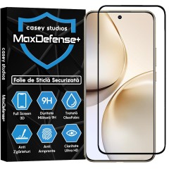 Folie Sticla CASEY STUDIOS pentru Honor Magic7 RSR Porsche Design, Full Glue, Sticla Securizata, Duritate Militara, Ultra HD, Protectie Profesionala Ecran 3D, Anti Zgarieturi, Anti Socuri