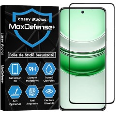 Folie Sticla CASEY STUDIOS pentru Honor Magic7 Lite, Full Glue, Sticla Securizata, Duritate Militara, Ultra HD, Protectie Profesionala Ecran 3D, Anti Zgarieturi, Anti Socuri