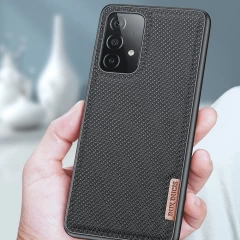 Husa Samsung Galaxy A32 5G Dux Ducis Fino cu Nylon - Negru Negru