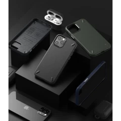 Husa iPhone 12 Pro Max Ringke Onyx Durable TPU Case - Albastru Albastru