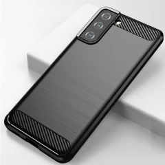 Husa Samsung Galaxy S21 Plus 5G Arpex Carbon Series - Negru Negru