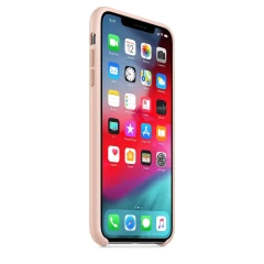 Husa iPhone XS Max Arpex Silicone Case Flexible - Roz Roz