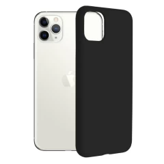 Husa iPhone 11 Pro Max Arpex Soft Edge Silicone - Negru Negru