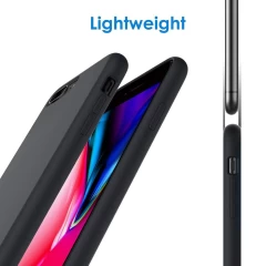 Husa iPhone 7 Plus / 8 Plus Arpex Soft Edge Silicone - Negru Negru