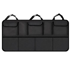 Organizator Portbagaj Auto Arpex cu 2 Suporturi Pahare, 4 Suporturi, 3 Buzunare - Black