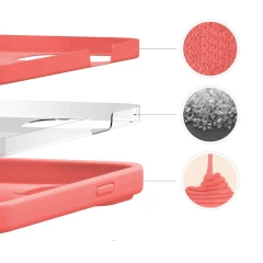 Husa iPhone 13 Pro Max Casey Studios Premium Soft Silicone - Flamingo Flamingo