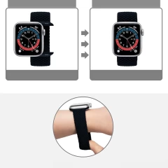 Curea Apple Watch 1/2/3/4/5/6/7/8/SE - 38/40/41 MM - XXS - Braided Loop Casey Studios Casey Studios - Pistachio Pistachio