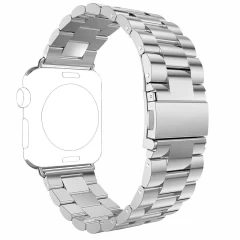 Curea Apple Watch 1/2/3/4/5/6/7/8/SE/Ultra - 42/44/45/49 MM Metallic Casey Studios Silver