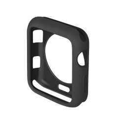 Carcasa 38 MM - 1/2/3/4/5/6/7/8/SE/Ultra Casey Studios Soft Silicone - Negru