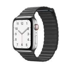 Curea Apple Watch 1/2/3/4/5/6/7/8/SE/Ultra - 42/44/45/49 MM Leather Loop Casey Studios Casey Studios - Brown Black 