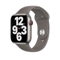 Curea Apple Watch 1/2/3/4/5/6/7/8/SE/Ultra - 42/44/45/49 MM - S /m - Silicone Sport Casey Studios Casey Studios - Wine Red Wine Red