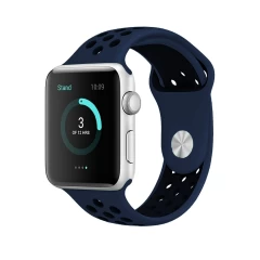 Curea Apple Watch 1/2/3/4/5/6/7/8/SE - 38/40/41 MM - S /m - Sport Loop Casey Studios Casey Studios - Army Green/black Midnight Blue/black 