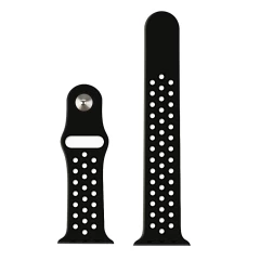 Curea Apple Watch 1/2/3/4/5/6/7/8/SE/Ultra - 42/44/45/49 MM - S /m - Sport Loop Casey Studios Casey Studios - Obsidian/black Obsidian/black