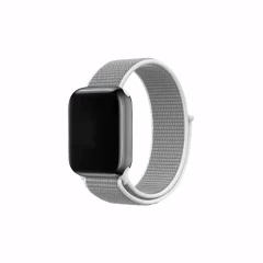 Curea Apple Watch 1/2/3/4/5/6/7/8/SE - 38/40/41 MM Nylon Casey Studios Casey Studios - Hot Pink Gray 