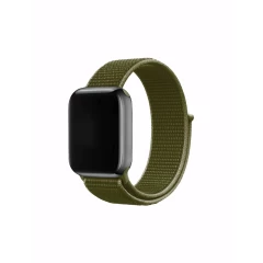 Curea Apple Watch 1/2/3/4/5/6/7/8/SE/Ultra - 42/44/45/49 MM Nylon Casey Studios Casey Studios - Gray Olive Flak 