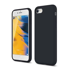 Husa iPhone 7/8/SE2 Casey Studios Premium Soft Silicone - Turqoise Midnight Blue 