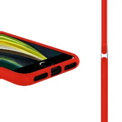 Husa iPhone 7 Plus/8 Plus Casey Studios Premium Soft Silicone - Red Red