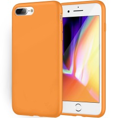 Husa iPhone 7 Plus/8 Plus Casey Studios Premium Soft Silicone - Nectarine