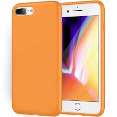 Husa iPhone 7 Plus/8 Plus Casey Studios Premium Soft Silicone - Neon Pink Nectarine 