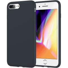 Husa iPhone 7 Plus/8 Plus Casey Studios Premium Soft Silicone - Neon Pink Midnight Blue 
