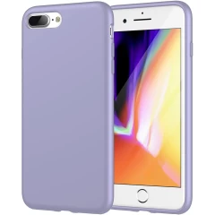 Husa iPhone 7 Plus/8 Plus Casey Studios Premium Soft Silicone - Neon Pink Light Lilac 