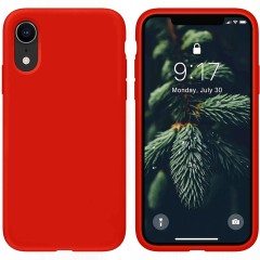Husa CASEY STUDIOS™ pentru iPhone XR, Soft Silicone Premium, Microfibra in Interior, de Protectie, Ultra Slim, pentru Incarcare Wireless, Margini Ridicate pentru Protectia Ecranului si a Camerelor