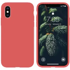 Husa iPhone XS Max Casey Studios Premium Soft Silicone - Lilac Roz 