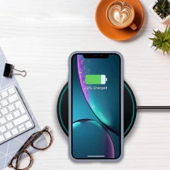 Husa iPhone XS Max Casey Studios Premium Soft Silicone - Slate Gray Slate Gray