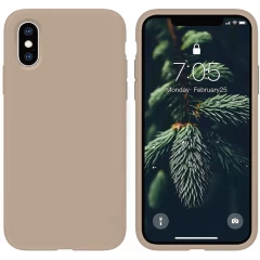 Husa iPhone XS Max Casey Studios Premium Soft Silicone - Lilac Pink Sand 