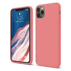 Husa iPhone 11 Pro Max Casey Studios Premium Soft Silicone - Lilac Roz 