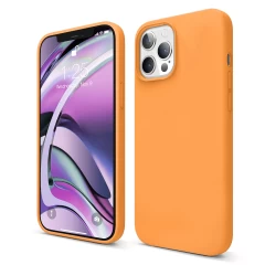 Husa iPhone 12 Pro Max Casey Studios Premium Soft Silicone - Midnight Blue Nectarine 