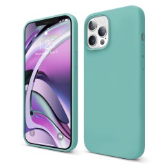 Husa iPhone 12 Pro Max Casey Studios Premium Soft Silicone - Turqoise