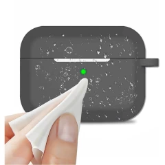 Husa Airpods Pro Casey Studios Silicone Dark Gray