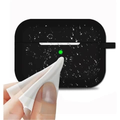 Husa Airpods Pro Casey Studios Silicone Negru