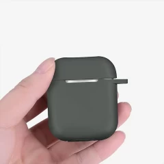 Husa Airpods 1/2 Casey Studios Silicone - Grey Grey